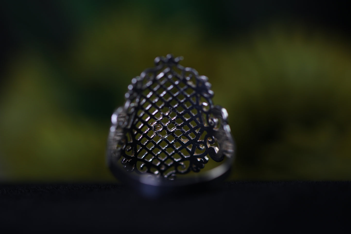 Princess Silver Ring Size 6