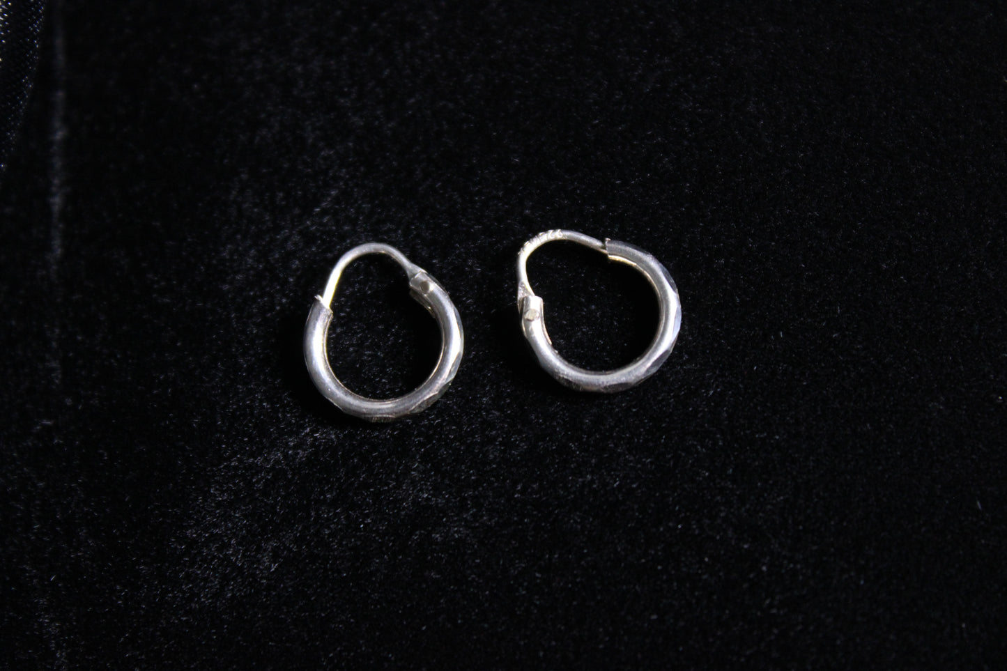 12 mm Silver XS Hoop Earrings